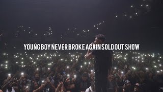 NbaYoungBoy first show on the Still Flexin Still Steppin Tour LOUIEKNOWS VLOG 26 [upl. by Annoved586]