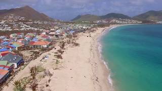 ST MARTIN  Orient Beach Then And Now After Hurricane Irma [upl. by Misaq867]