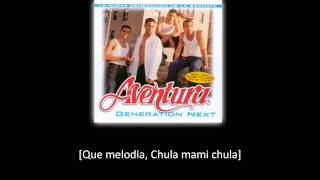 Aventura  Dime si te gusto lyric  letra [upl. by Eneryc]