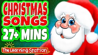 Christmas Songs for Kids 🎅 Christmas Songs Playlist for Kids 🎅 Kids Songs by The Learning Station [upl. by Rosenfeld232]