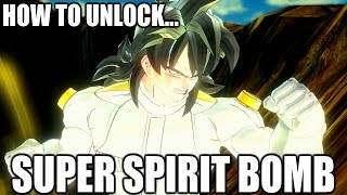 HOW TO UNLOCK SUPER SPIRIT BOMB 2 methods  Dragon Ball Xenoverse 2 [upl. by Profant533]