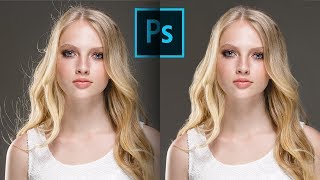 3 Steps to Remove Flyaway Hair FAST in Photoshop [upl. by Zoha]