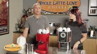 How to Froth Milk with a Pannarello Wand [upl. by Ocimad]