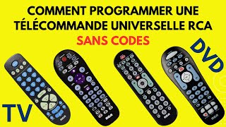 Comment programmer une télécommande universelle RCA sans code [upl. by Aylmar408]