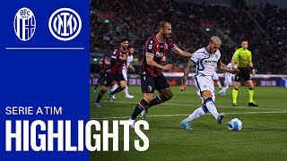 BOLOGNA 21 INTER  HIGHLIGHTS  SERIE A 2122 ⚫🔵 [upl. by Procter]