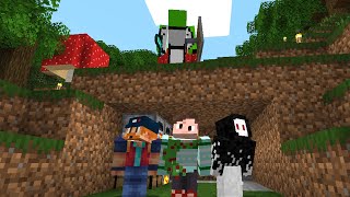 Can 3 Gamers Beat 1 Minecraft Speedrunner [upl. by Ethelyn508]