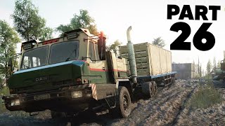 SNOWRUNNER Gameplay Walkthrough Part 26  OVERSIZED CARGO [upl. by Nataline714]