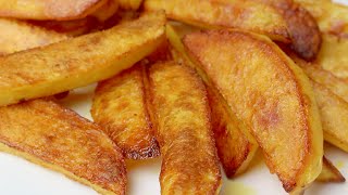 Crispy Oven Baked French Fries Recipe [upl. by Sotsirhc]