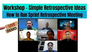 sprint retrospective example I sprint retrospective I sprint retrospective ideas [upl. by Eiramit]