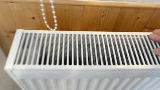 How to remove central heating radiator covers to clean behind [upl. by Esital]