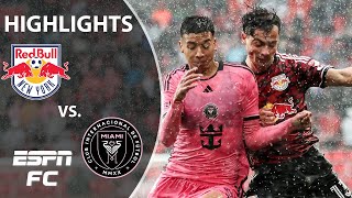 Inter Miami vs New York Red Bulls  MLS Highlights  ESPN FC [upl. by Lavinie519]