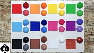 How to use acrylic paint to pigment epoxy resin to any colour [upl. by Glenna294]