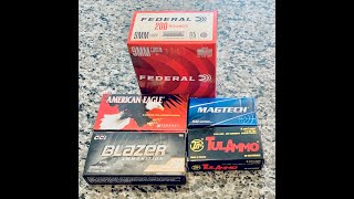 A review of budget friendly 9mm ammo for the range How do these brands do in different pistols [upl. by Tace]