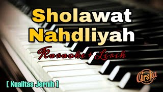 Karaoke Sholawat Nahdliyah  Karaoke  Lirik  Kualitas Jernih [upl. by Lona]