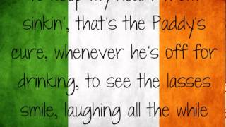 The Dubliners  Rocky Road To Dublin HQHD Lyrics [upl. by Maxi]