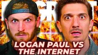 Logan Paul Roasts Mayweather amp Toasts KSI [upl. by Ahcurb151]