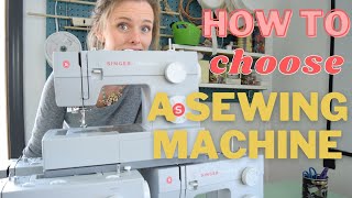 What Sewing Machine Should I Buy [upl. by Nelav]