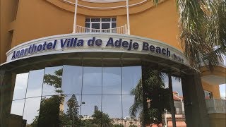 Villa de Adeje beach hotel tour tenerife [upl. by Enelloc]