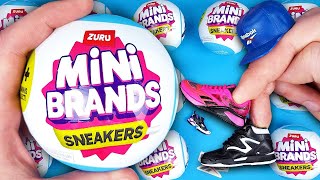 Opening The Mini Brands Sneakers Series [upl. by Neill]