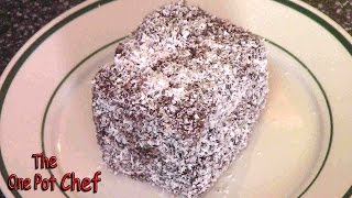 Easy Lamingtons Classic Aussie Cake Treat  One Pot Chef [upl. by Alemak308]