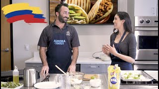 How to Make Colombian Arepas  COLOMBIAN AREPAS [upl. by Atekan611]