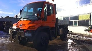 2016 Unimog U 400 Start Up Engine and In Depth Tour [upl. by Edbert390]