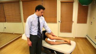 Patellar Mobilization Sidelying Medial Patellar Glide [upl. by Nosnevets]