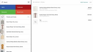 Check out customers from your Square for Retail POS [upl. by Hilar]