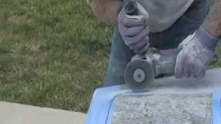 How to Cut amp Polish Granite Countertop DIY  Undermount Sink [upl. by Kilbride266]