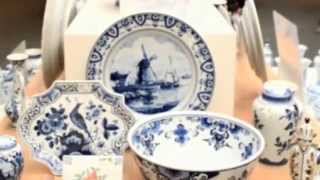 A Visit to Royal Delft Pottery in Holland [upl. by Bryce538]