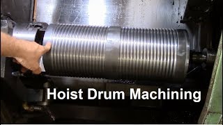 Hoist Drum Machining [upl. by Zashin]