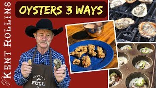 How to Cook Oysters  Grilled Baked and Rocky Mountain Style [upl. by Akemehc]