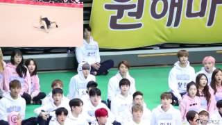 chengxiao rhythmic gymnast full reaction nct seventeen monstax gugudan [upl. by Akirej278]