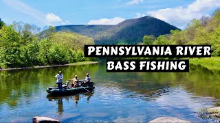 Pennsylvania River Bass Fishing [upl. by Lurlene]