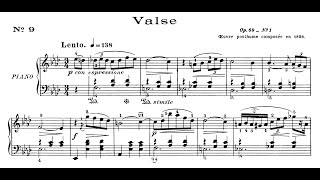 Frédéric Chopin  Waltz No9 Op69 No1 Ladieu Valse [upl. by Adella592]