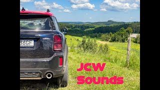 2022 Mini Countryman JCW Exhaust Sound [upl. by Jt]