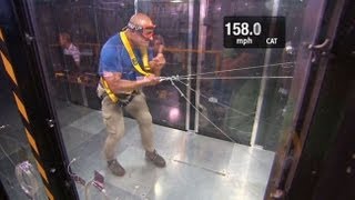 Jim Cantore vs Category 5 Winds [upl. by Allicserp]