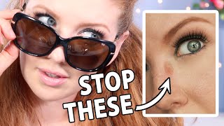 MUST TRY Makeup Tip to STOP Sunglass or Glasses Marks on Your Nose [upl. by Oballa]