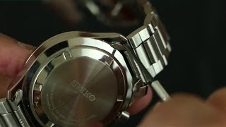 How to quotRemovequot your Seiko Watch Band the Easy Way [upl. by Anecusa181]