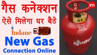 new gas connection online apply  naya gas connection kaise le  indane gas new connection online [upl. by Bock139]