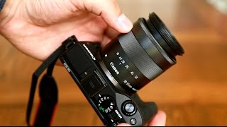 Canon EFM 1855mm f3556 IS STM lens review with samples [upl. by Nylinej]