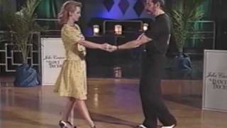 How to Dance The Lindy Hop Basic [upl. by Tnecillim]