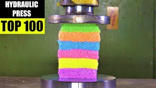 Top 100 Best Hydraulic Press Moments  Satisfying Crushing Compilation [upl. by Eynobe100]