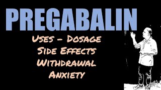 Pregabalin Review 25mg 75mg 150mg Side Effects Anxiety and Withdrawal [upl. by Strohben]