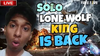 Free Fire Live 🔴 Lone Wolf King 🥴Yanva Gaming 😁 With Comeback Challenge 😂 ff freefire YanvaGaming [upl. by Imled]