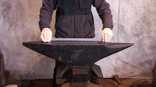 Refflinghaus 512 lb cast steel South German anvil for sale [upl. by Allie]