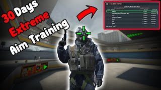 30 Days EXTREME aim training  how my aim became INSANE CSGOKovaaKs [upl. by Goodspeed]