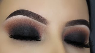 Classic Black Smokey Eye Tutorial [upl. by Annwahsal]