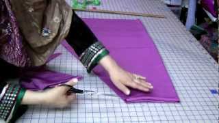 Simple Salwar Cutting [upl. by Aytida]