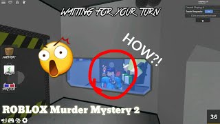 HOW TO GLITCH IN THE SECRET ROOM  Roblox Murder Mystery 2 Tutorial [upl. by Emeline]